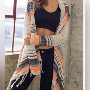 Rock & Roll Cowgirl Multicolor Knit Vest